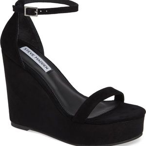 NWOT STEVE MADDEN PLATFORM WEDGE 36.5